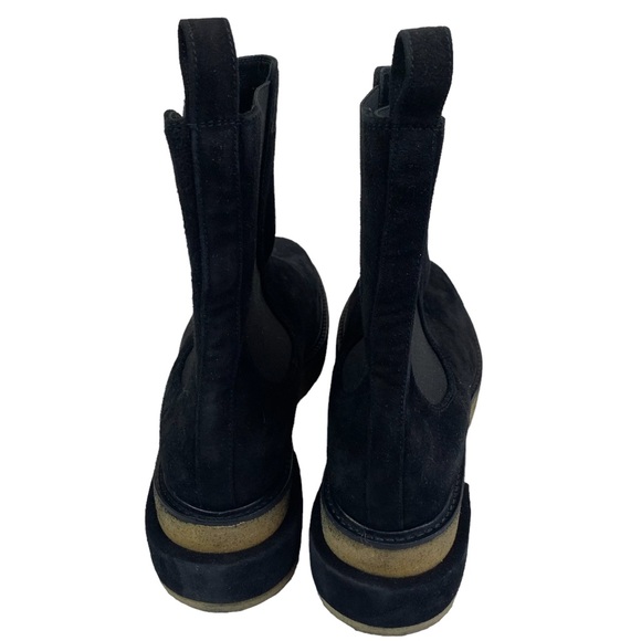 FRAME Platform Le Canon Cork-Inspired Platform Chelsea Boots Black EUR 40 - Picture 9 of 14